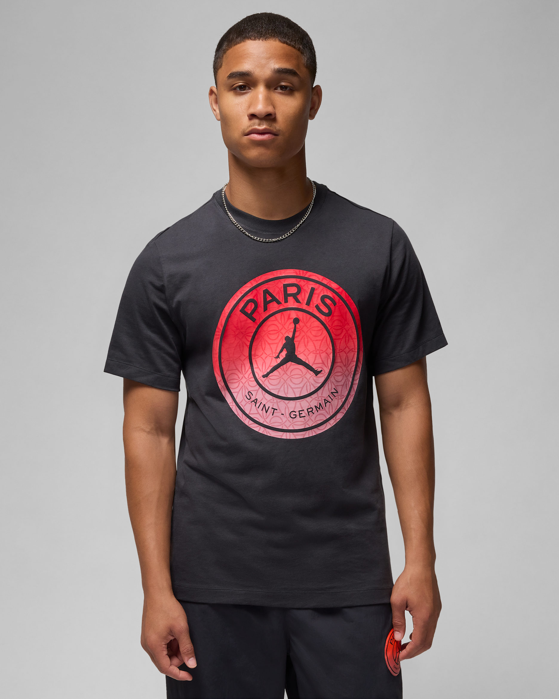 PSG Tシャツ グレー PSG Nike Crest T-Shirt - Grey